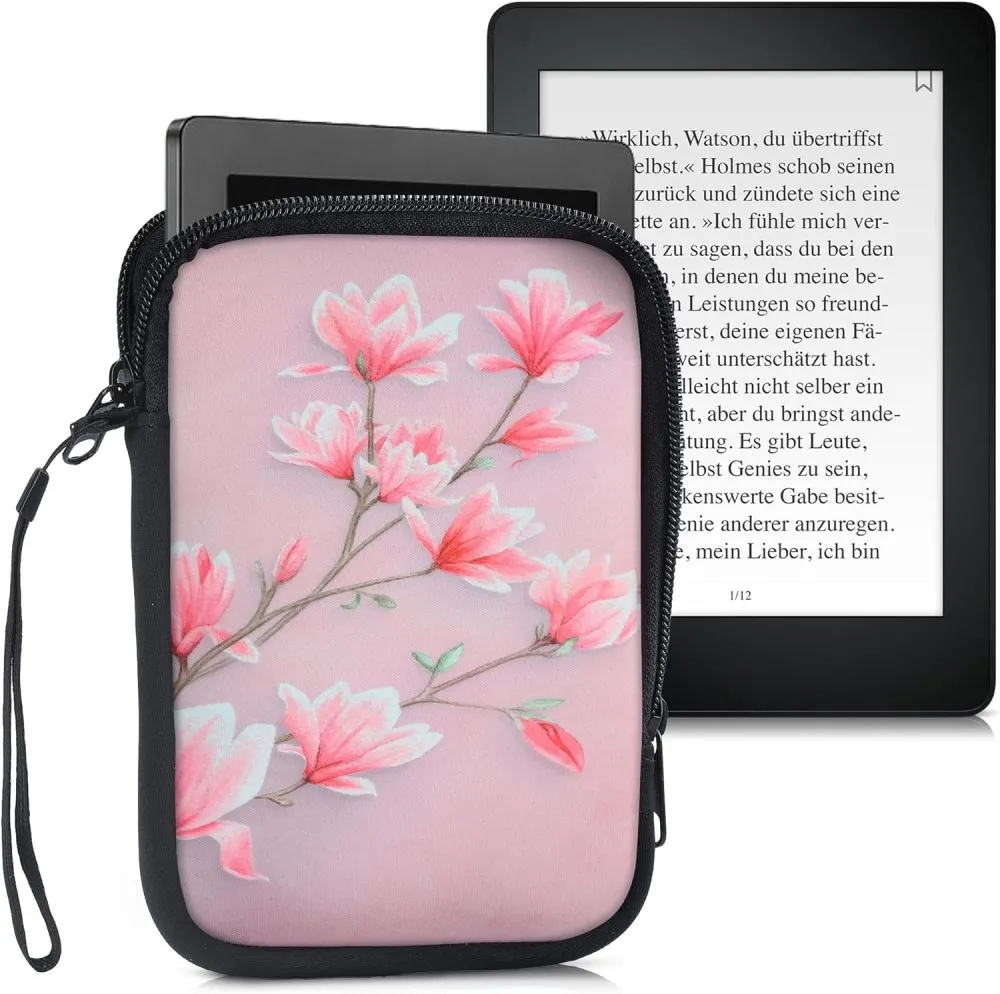 Pouzdro KW Mobile Magnolias - KW5033509 - Univerzální pouzdro pro čtečky 6" - Magnolias