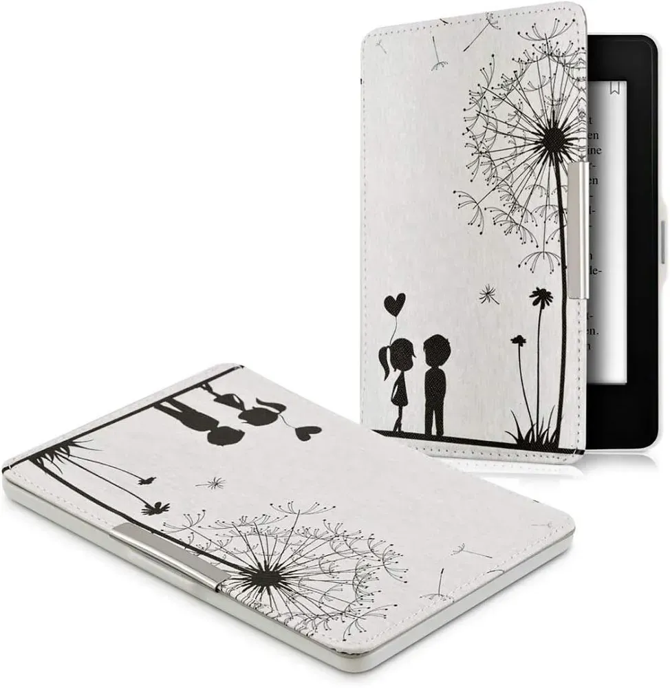 Pouzdro KW Mobile - Dandelion Love - KW2313611 - pro Amazon Kindle Paperwhite 1/2/3 - vícebarevné