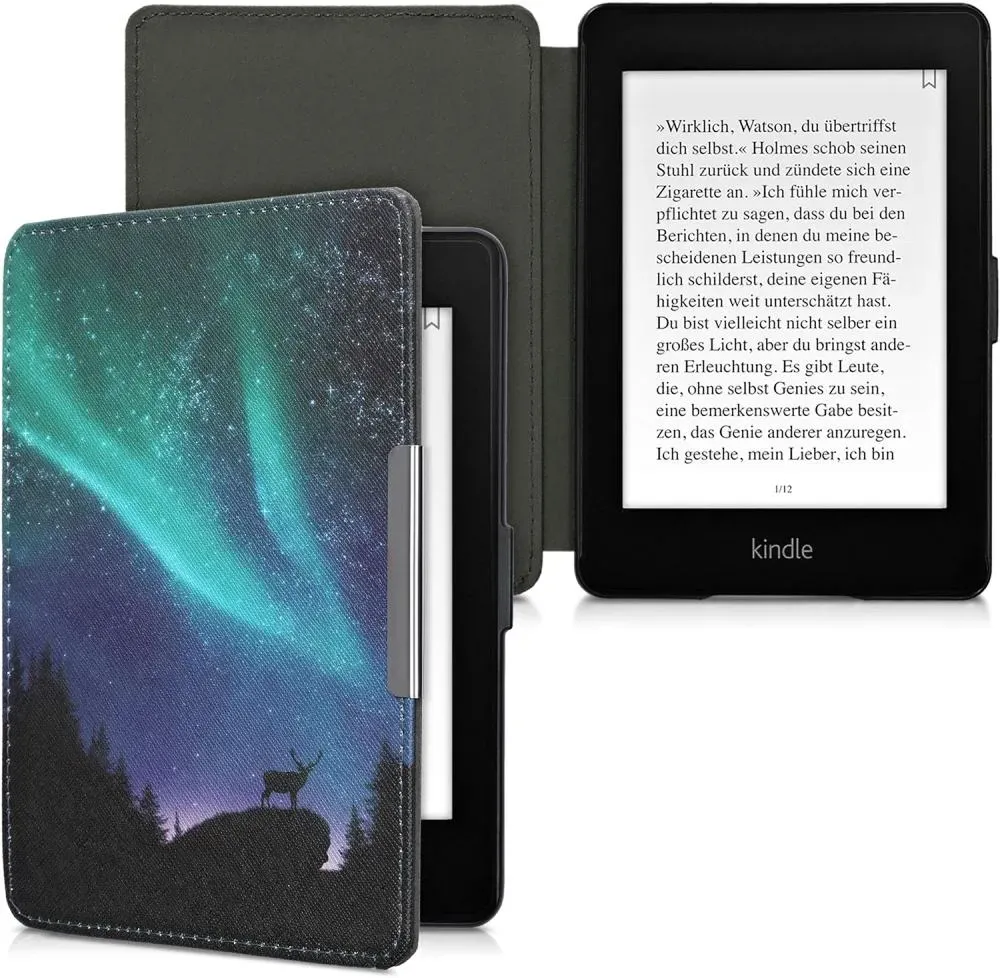 Pouzdro KW Mobile - Aurora - KW4556926 - pro Amazon Kindle Paperwhite 1/2/3 - vícebarevné