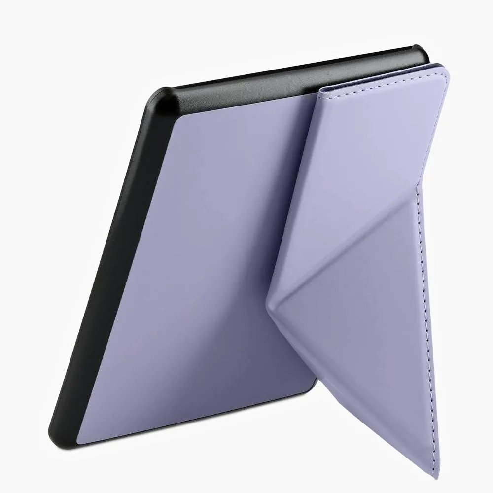 Pouzdro KW Mobile - Origami Lavender Leather - KW57158108 - pro Amazon Kindle Paperwhite 5 (2021) - světle fialové