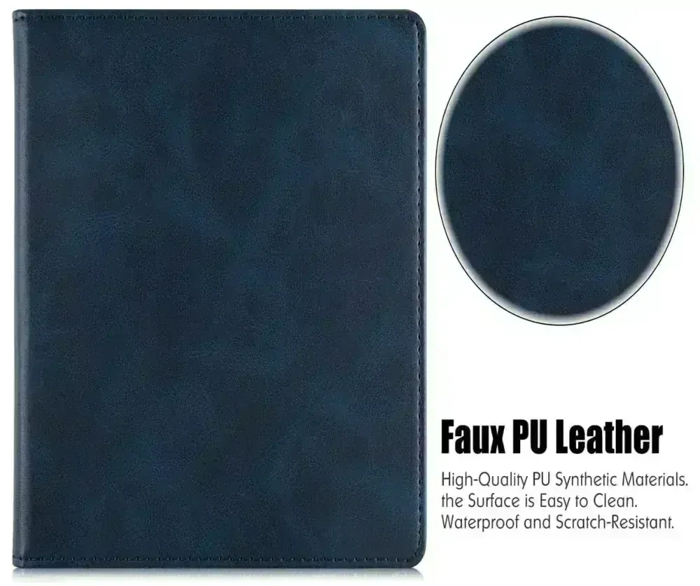 Fortress FT4003 - pouzdro se stojánkem pro Pocketbook 743 (G/C/K) - tmavě modré, magnet, AutoSleep