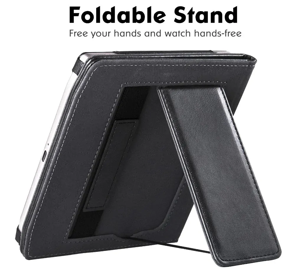 Fortress FT4030 - pouzdro se stojánkem pro Pocketbook 700 Era - černé, magnet, AutoSleep