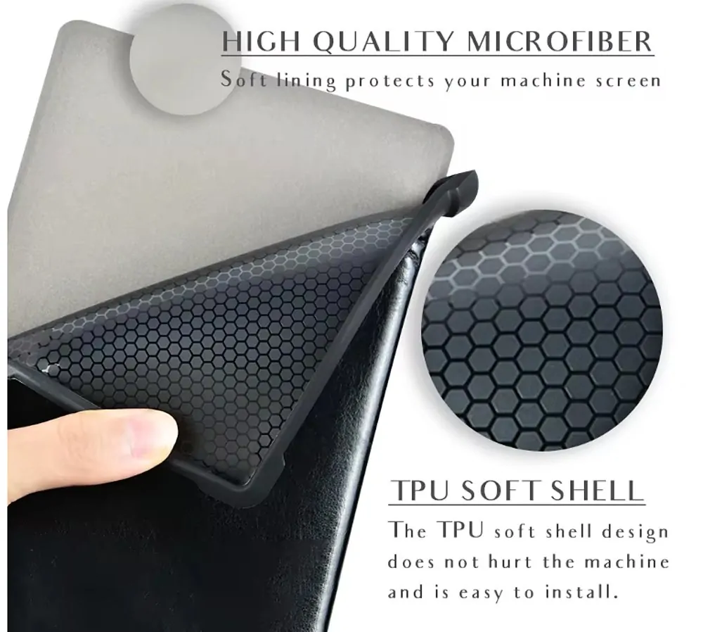 Origami Durable Lock ODL-107 pouzdro pro Pocketbook 616 / 617 / 618 / 627 / 628 / 632 / 633 - motiv Blue Garden, stojánek, magnet