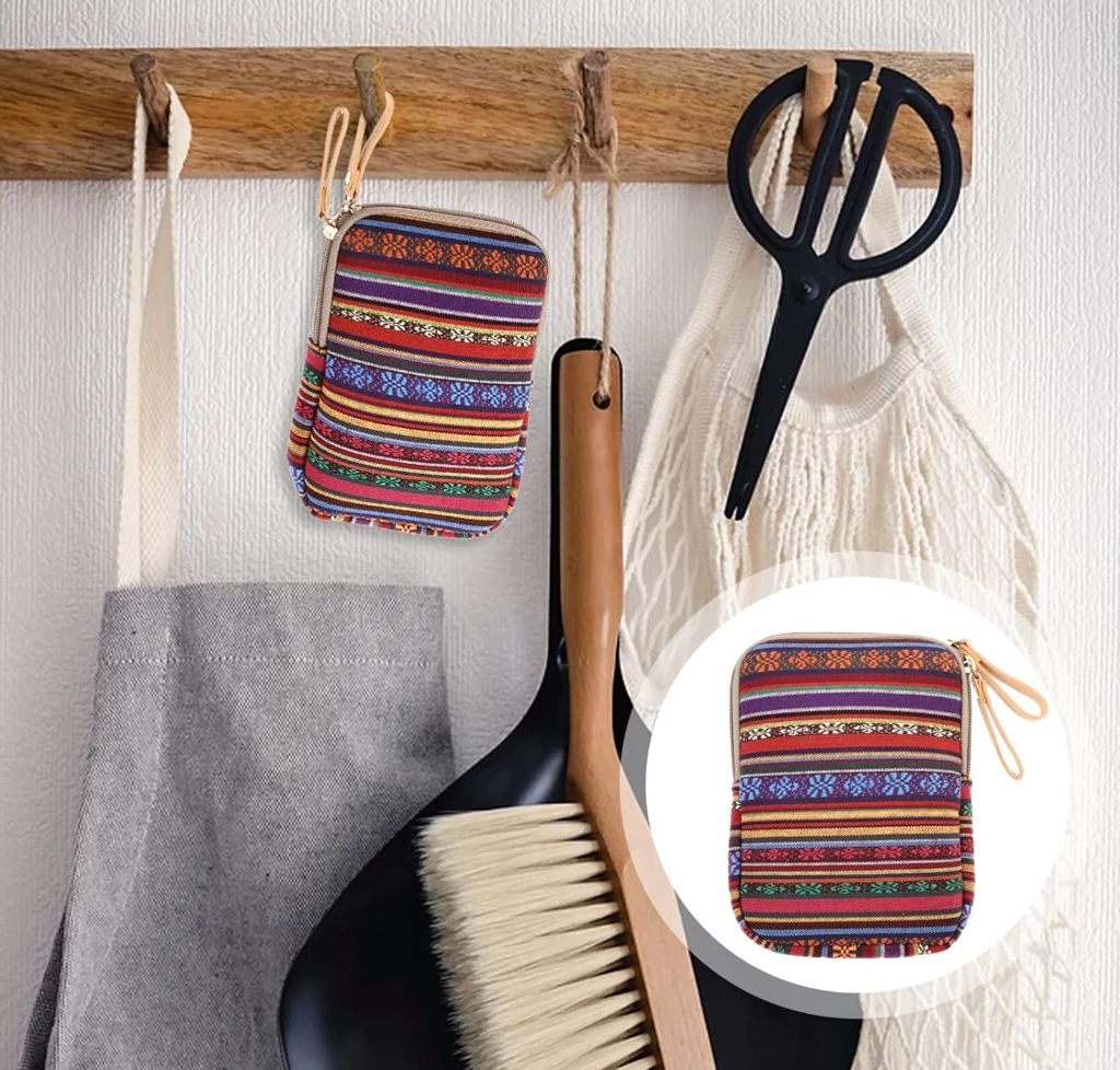 ARMORI Zipper Z080 - motiv Dark Strips - Univerzální pouzdro pro čtečky 6" - textilní, zip