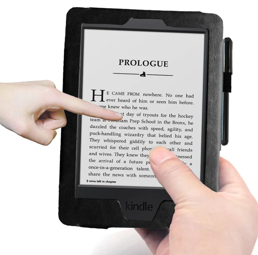 Armori Cutter C090 - univerzální pouzdro pro čtečky Amazon Kindle - Black/Black - černé