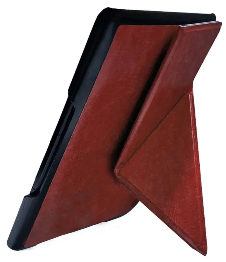 ARMORI STANDER S101, pouzdro se stojánkem Origami pro Amazon Kindle 4/5 - hnědé