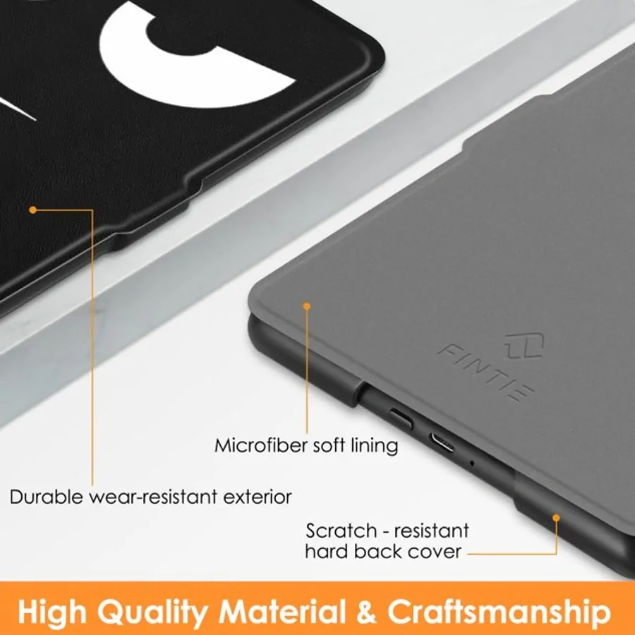 Armori Trimer T122, pouzdro pro Amazon Kindle Paperwhite 1/2/3 - magnetické zavírání, AutoSleep, motiv Dont Touch