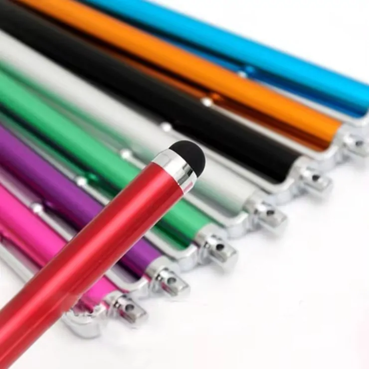 Armori Pointer P197 - Stylus, dotykové pero pro kapacitní displej, gumový hrot - stříbrné