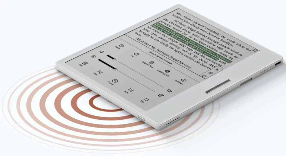 ONYX BOOX GO 7 COLOR, 7", 64 GB, Bluetooth, Android 12, E-ink displej barevný, WiFi - bílý