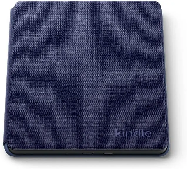 Originální pouzdro Amazon Kindle Paperwhite 5 (2021) - KP5WPDB, PU kůže, vodotěsné, tmavě modré