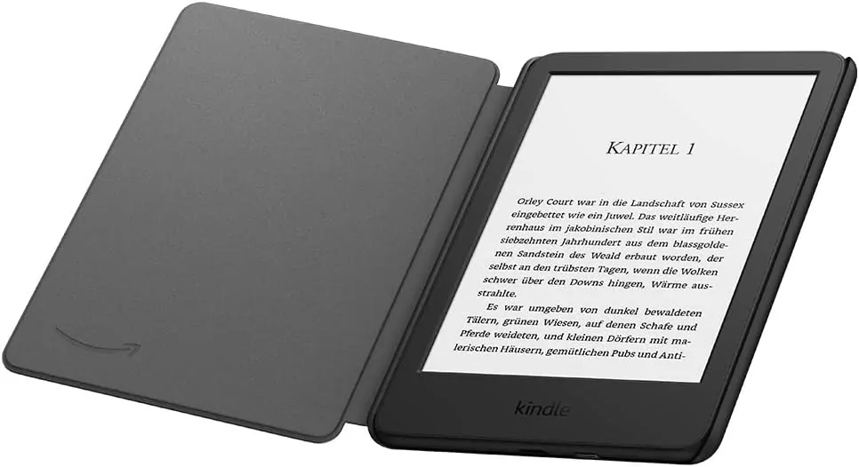 Originální pouzdro Amazon Kindle 2022 - K22FABL, PU kůže, černé