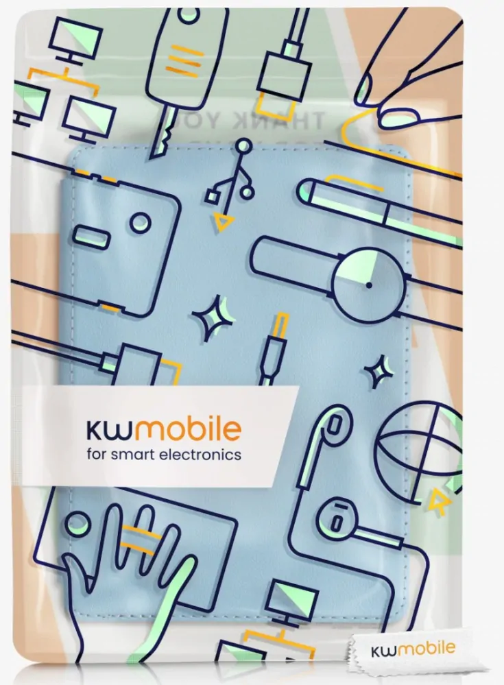 Pouzdro KW Mobile - Blue Sky - KW5715923 - pro Amazon Kindle Paperwhite 5 (2021) - modré