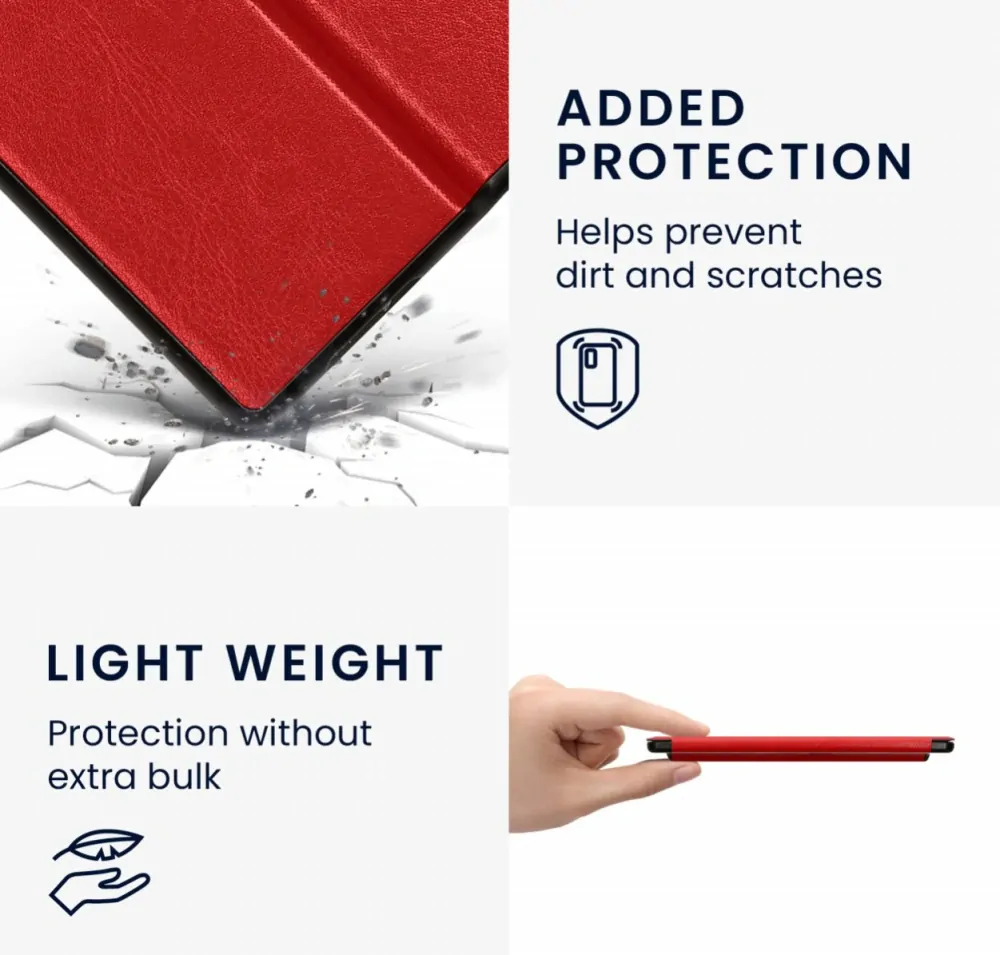 Pouzdro KW Mobile - Tribal Red - KW4941736 - pro Amazon Kindle Oasis 2 / 3 - červené