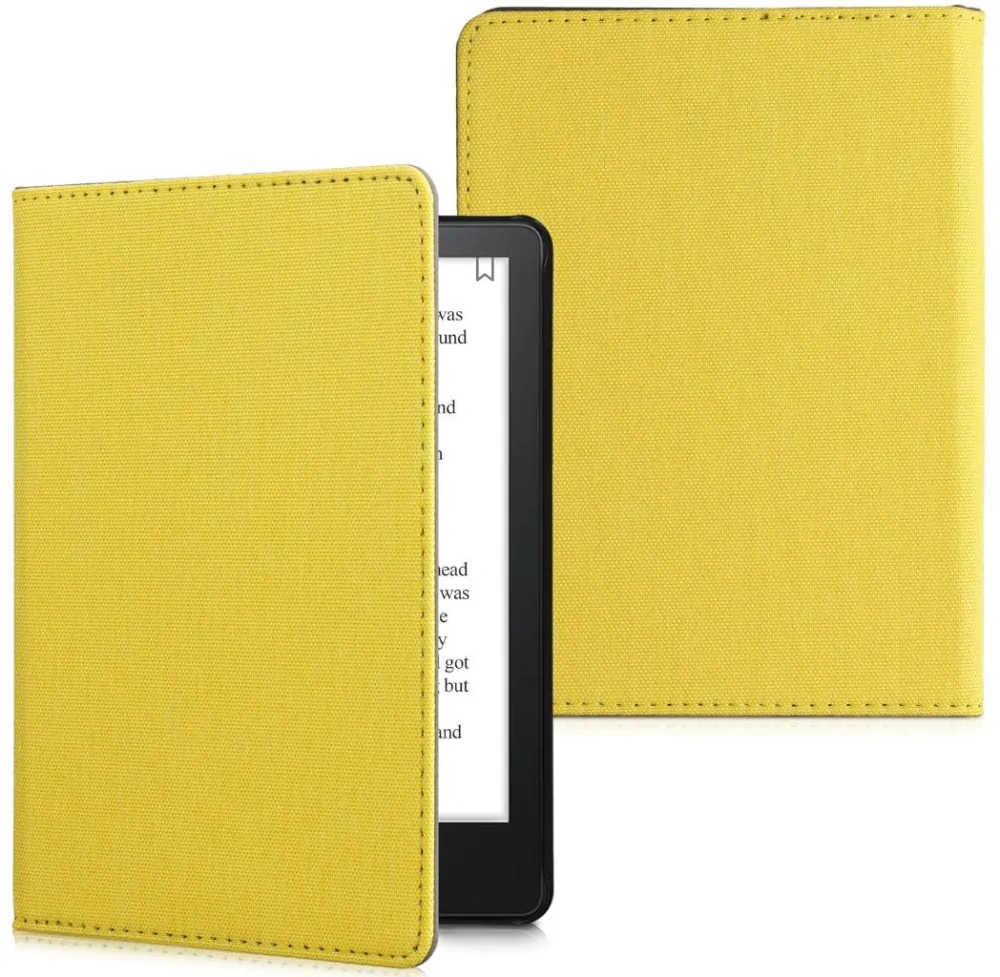 Pouzdro KW Mobile - Textil Yellow - KW5716006 - pro Amazon Kindle Paperwhite 5 (2021) - žluté