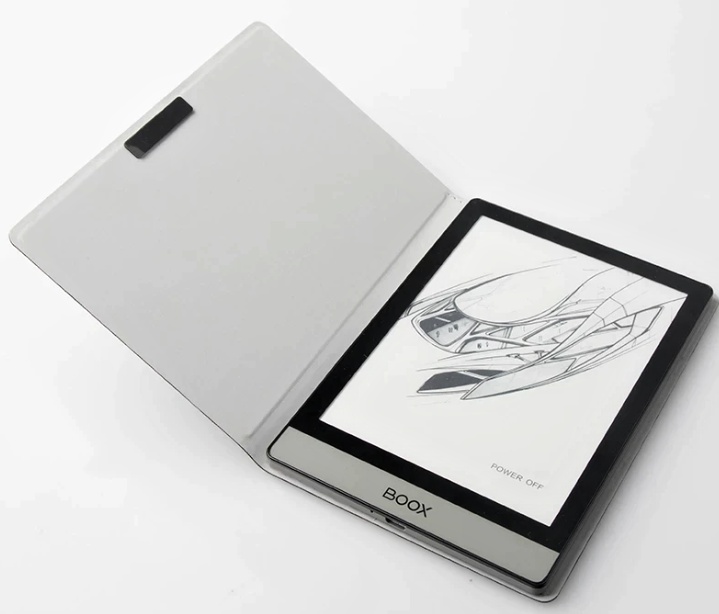 Pouzdro pro Onyx Poke 2/3 - Onyx EBPBX1146 - šedé, magnet, AutoSleep