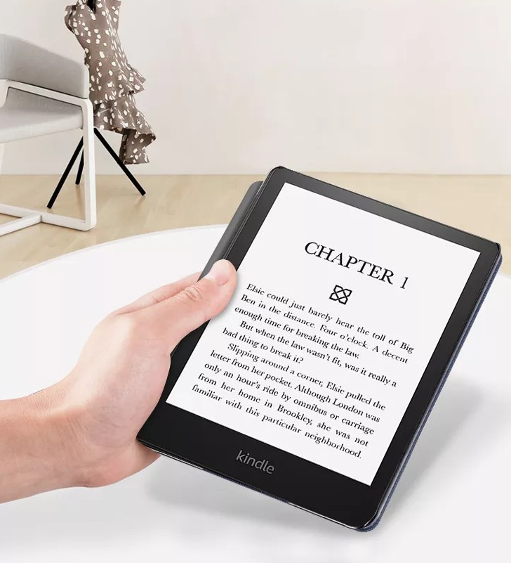 Pouzdro Durable Lock KPW-02 pro Amazon Kindle Paperwhite 5 (2021) - hnědé