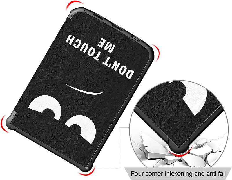 Pouzdro Durable Lock PB-05 pro Pocketbook 616 / 617 / 618 / 627 / 628 / 632 / 633 - motiv Dont Touch