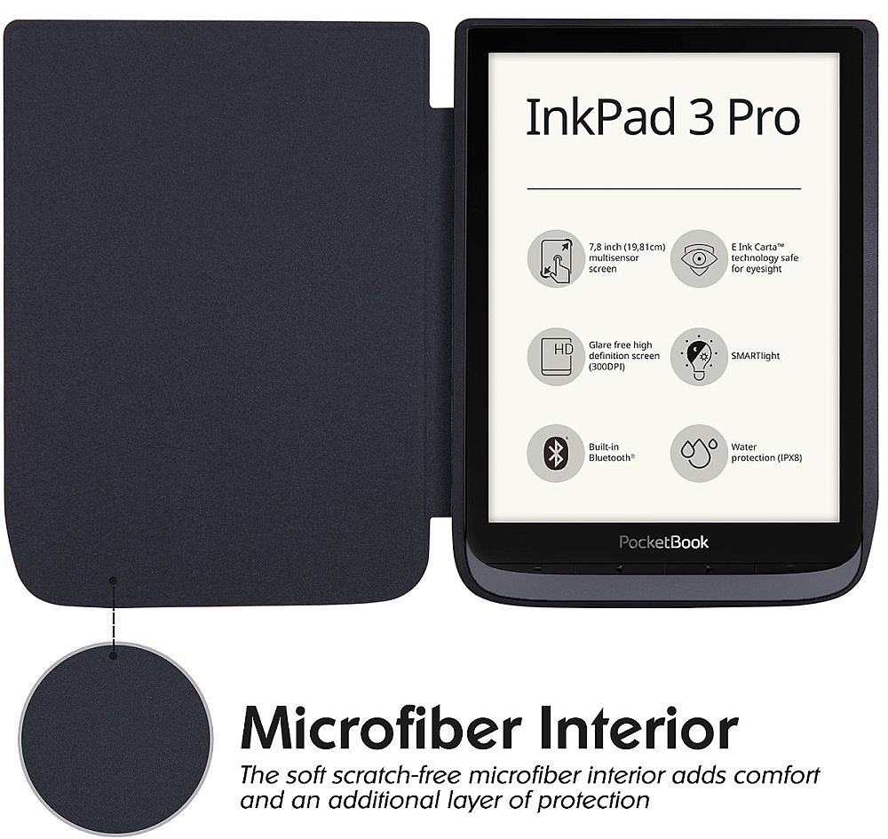 Pouzdro Durable Lock PB740-03 pro Pocketbook 740/741 InkPad 3 - zlaté