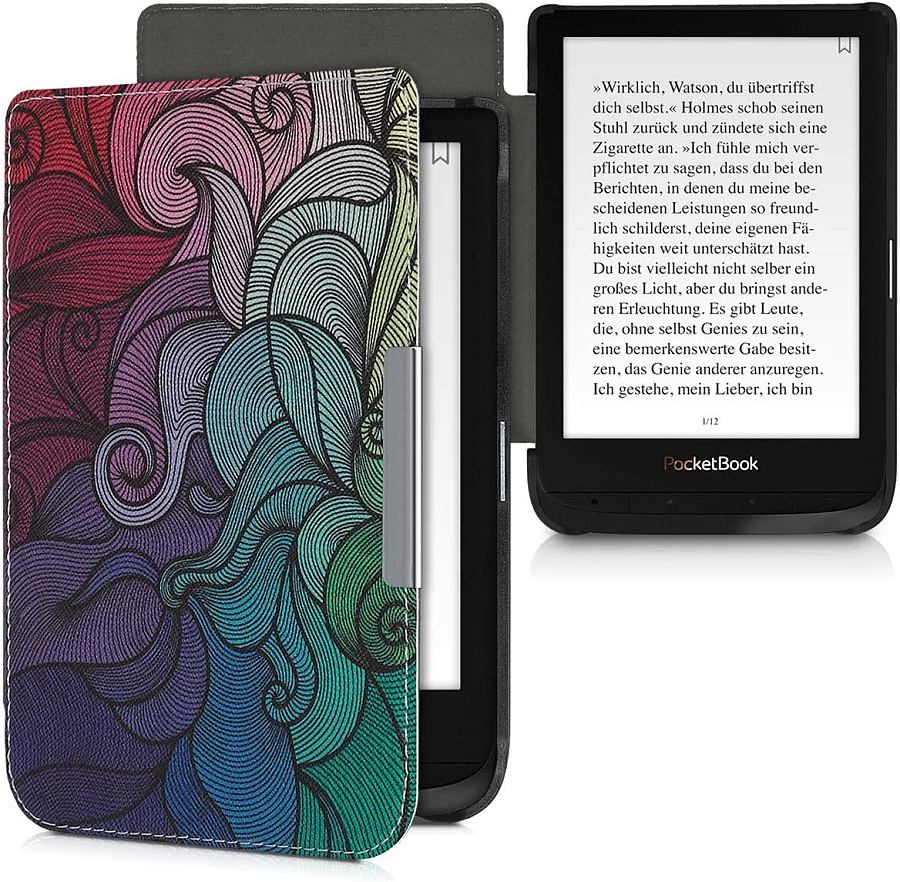 Pouzdro KW Mobile - Multicolor - KW4621611 - pro Pocketbook 616/617/627/628/632/633 - vícebarevné