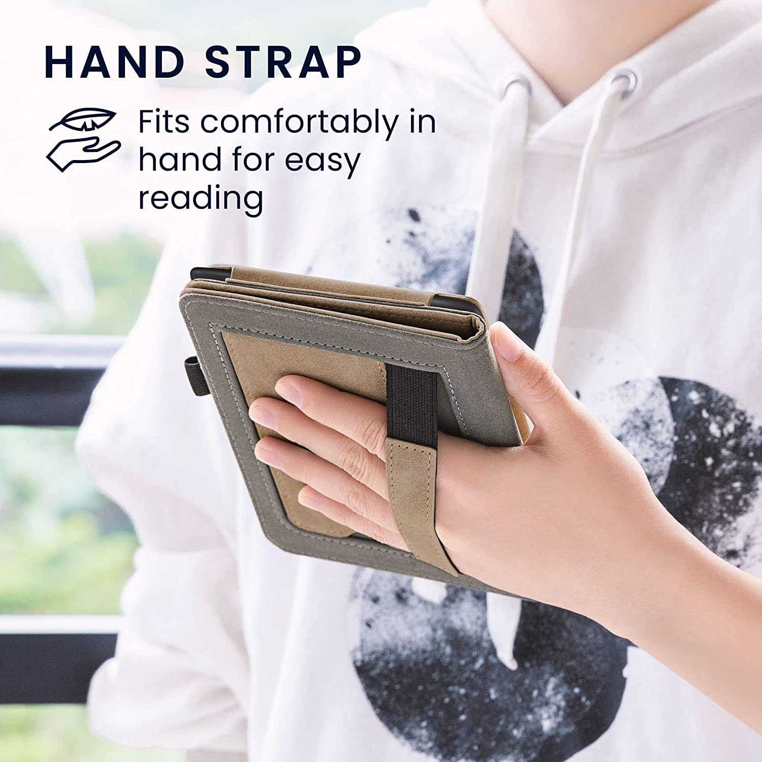 Pouzdro KW Mobile Navigational Compass - KW5626701 - pro Amazon Kindle Paperwhite 4 (2018) - hnědé