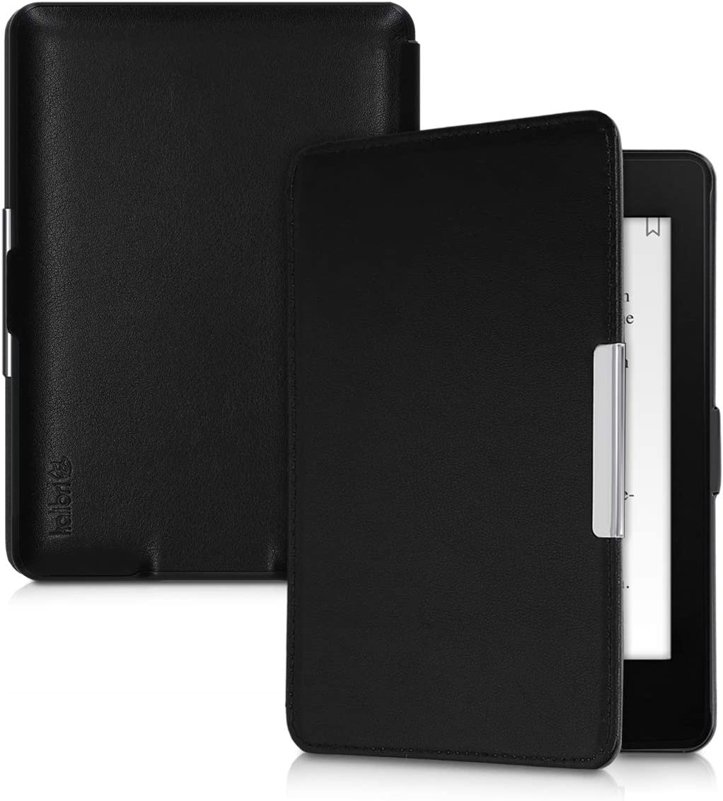 Pouzdro KW Mobile (Kalibri) - Real Leather - KA4577901 - pro Amazon Kindle Paperwhite 1/2/3 - černá kůže