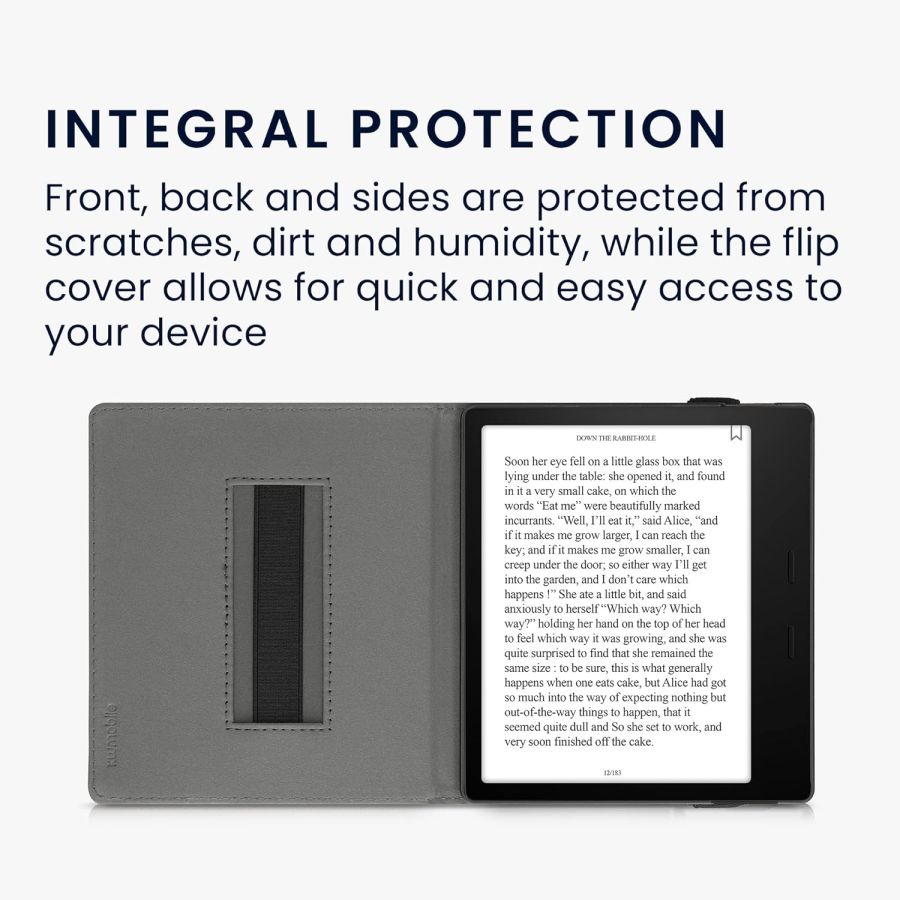 Pouzdro KW Mobile - Brushed Heart - KW4941808 - pro Amazon Kindle Oasis 2/3 - červené