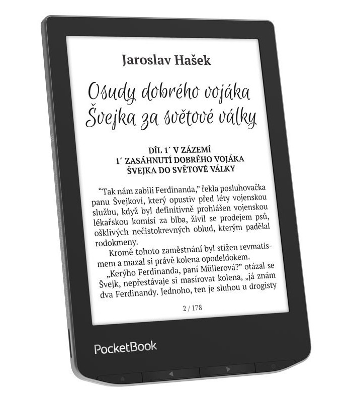PocketBook 629 Verse - 8GB, WiFi, Mist Grey (šedý)