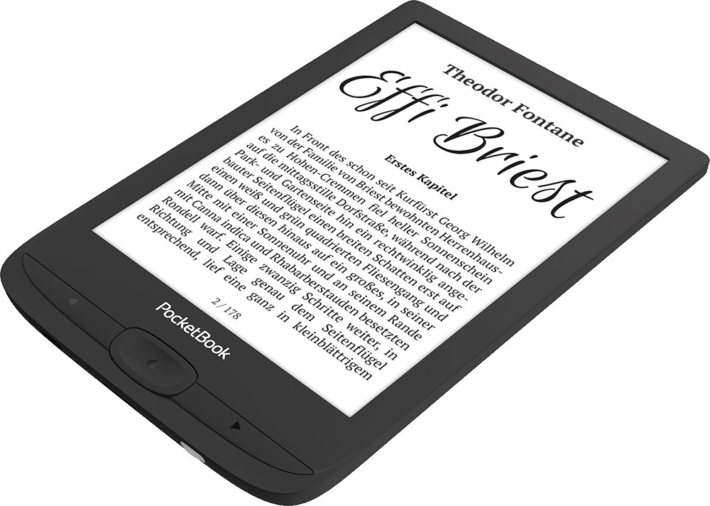 PocketBook 618 Basic 4 - 8GB, WiFi, černý