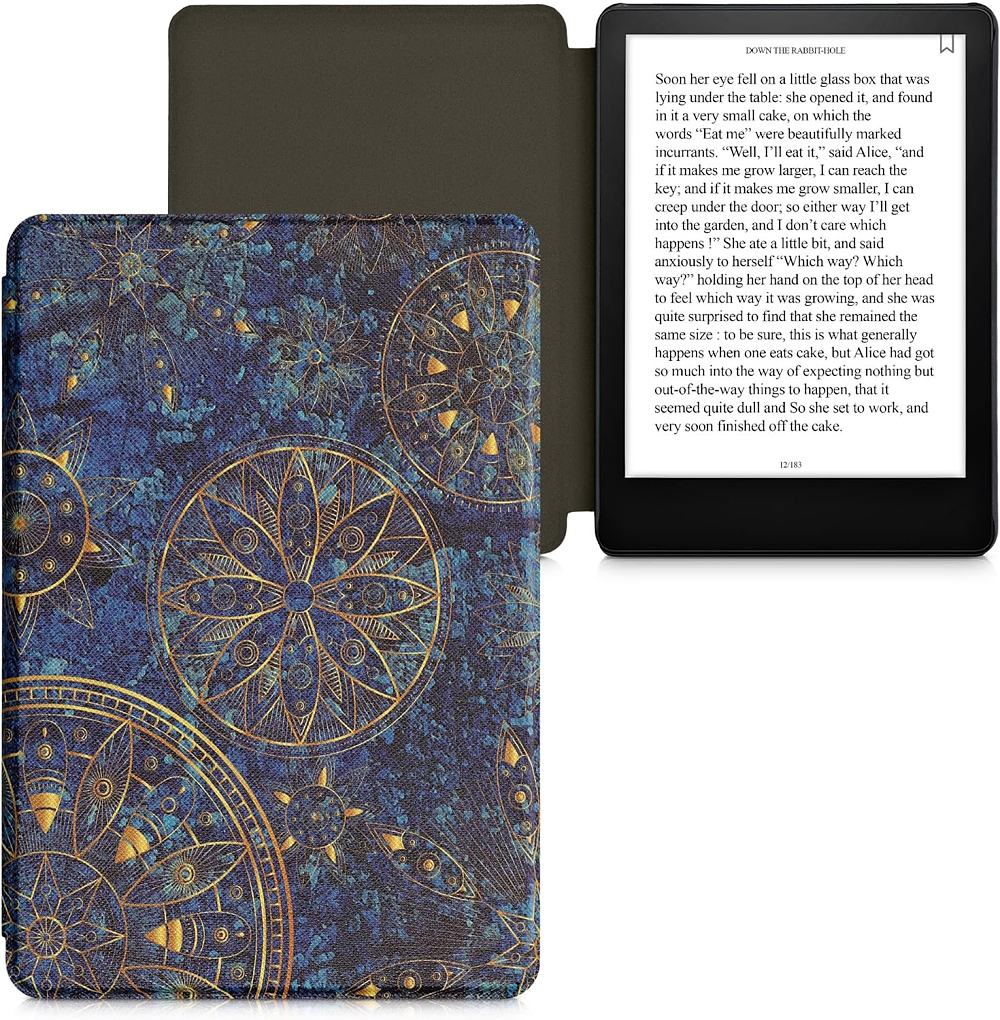 Pouzdro KW Mobile - Golden Mandalas - KW5625670 - pro Amazon Kindle Paperwhite 5 (2021) - vícebarevné