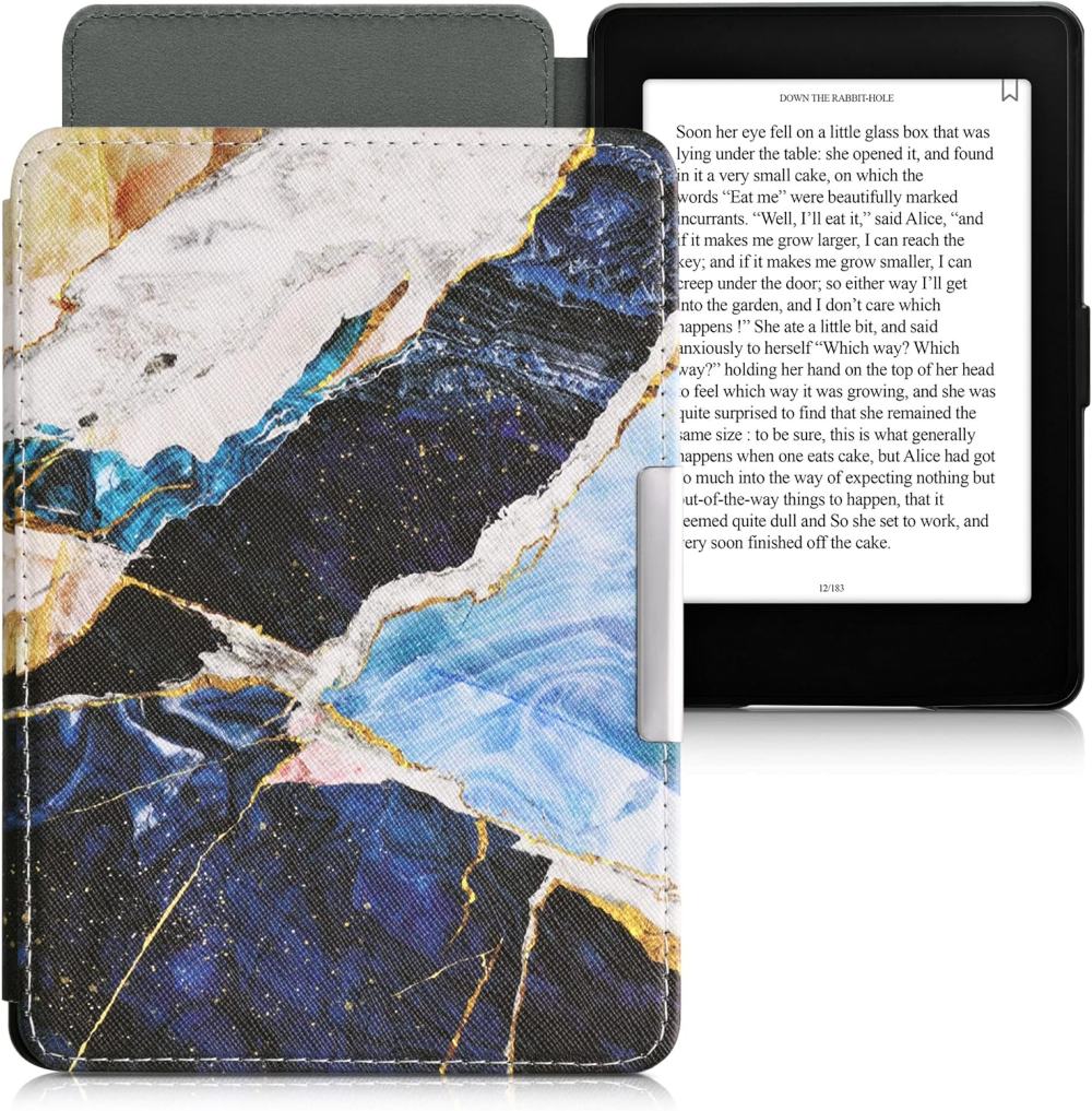 Pouzdro KW Mobile - Marble - KW4556944 - pro Amazon Kindle Paperwhite 1/2/3 - vícebarevné