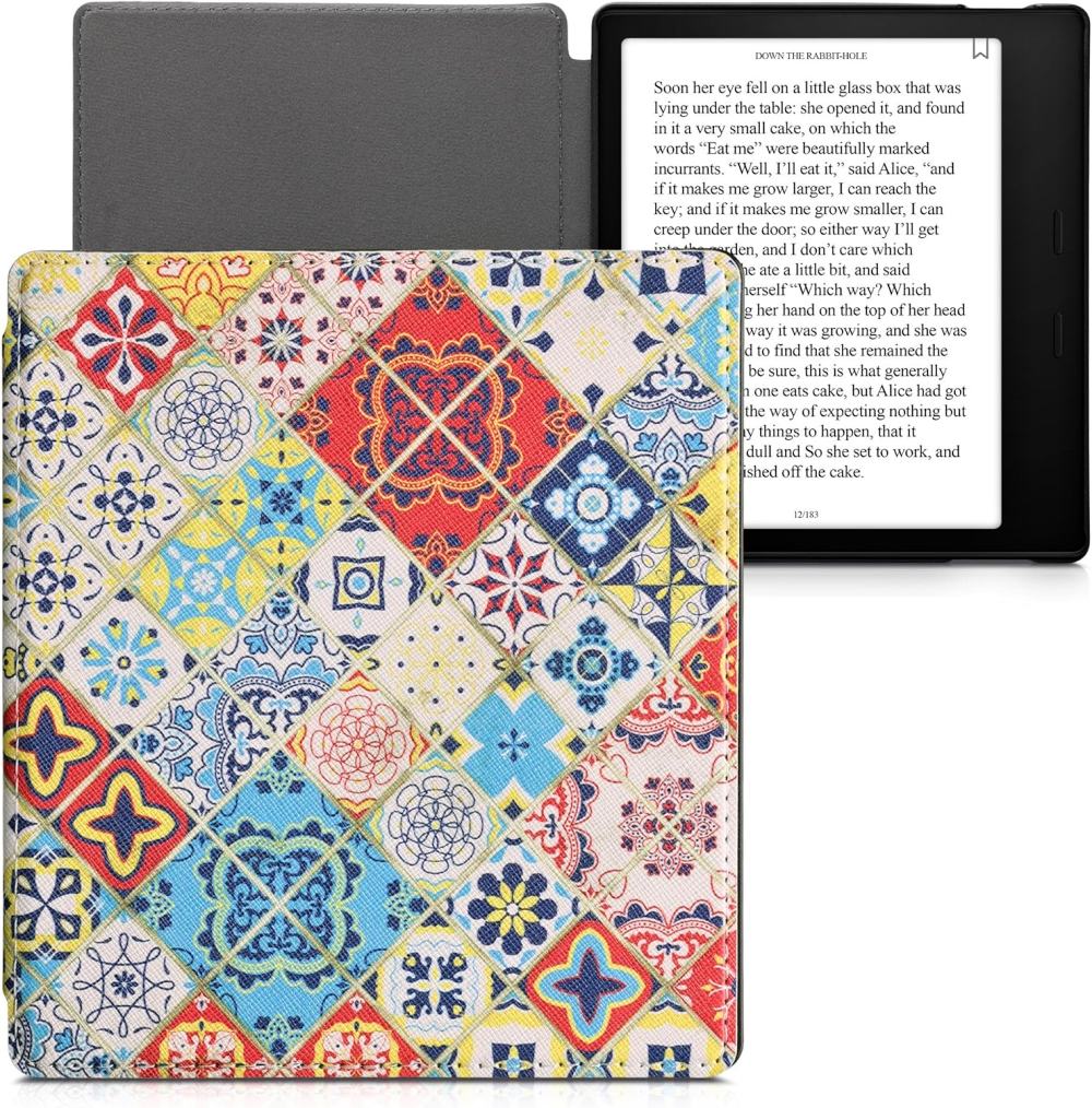 Pouzdro KW Mobile - Moroccan Vibes - KW4941719 - pro Amazon Kindle Oasis 2 / 3 - vícebarevné