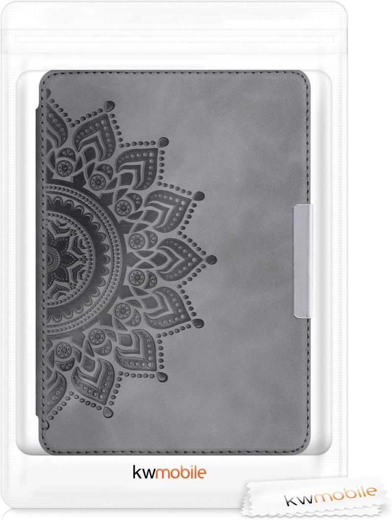 Pouzdro KW Mobile - Rising Sun - KW4897516 - pro Amazon Kindle Paperwhite 4 (2018) - šedé