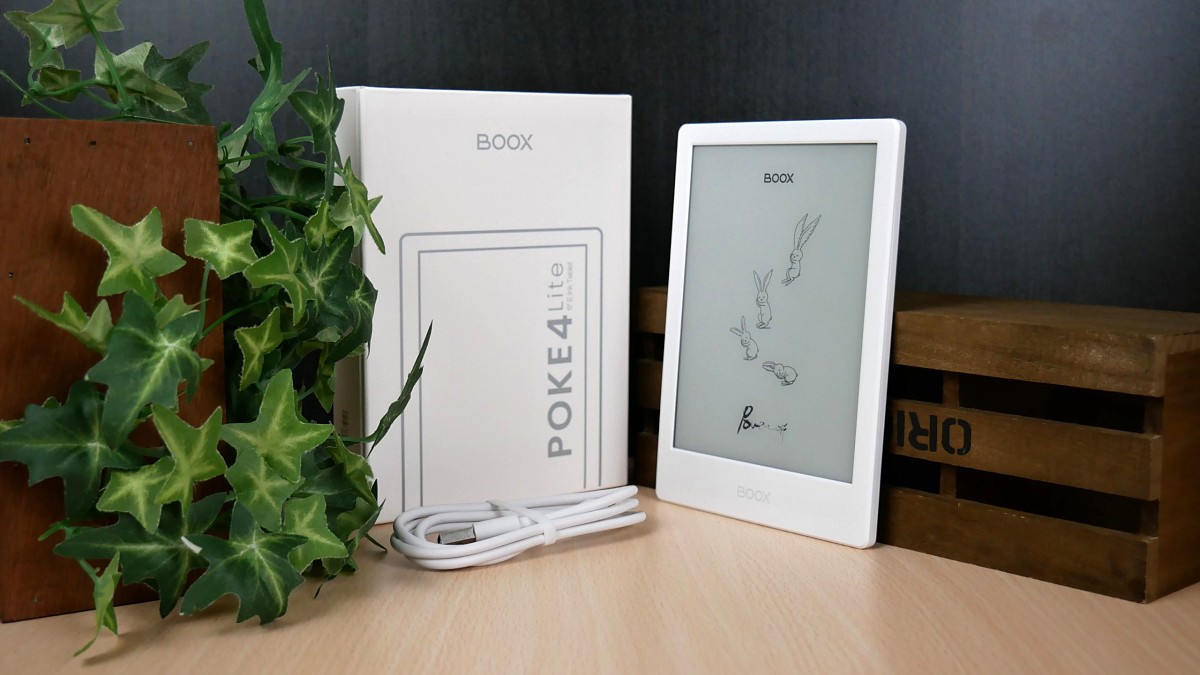 ONYX BOOX POKE 4 Lite, 6", 16 GB, Bluetooth, Android 11, E-ink displej, WiFi - bílý
