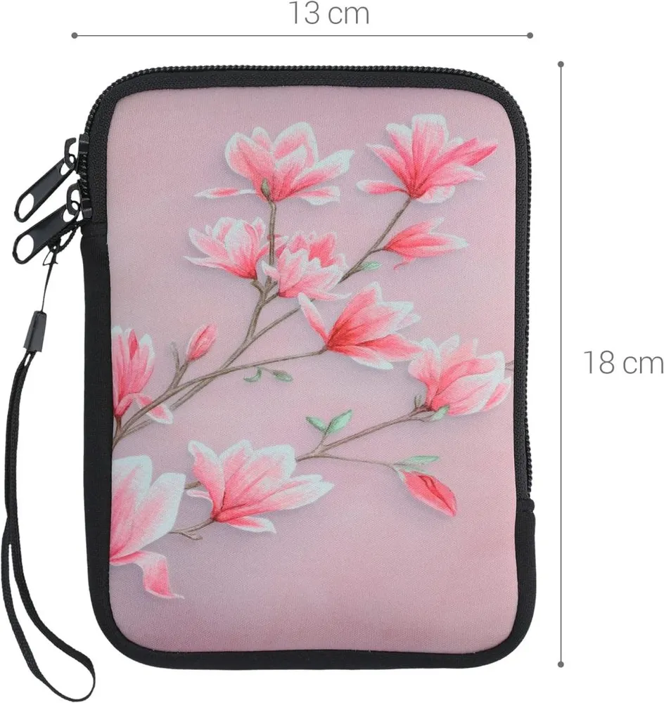 Pouzdro KW Mobile Magnolias - KW5033509 - Univerzální pouzdro pro čtečky 6" - Magnolias