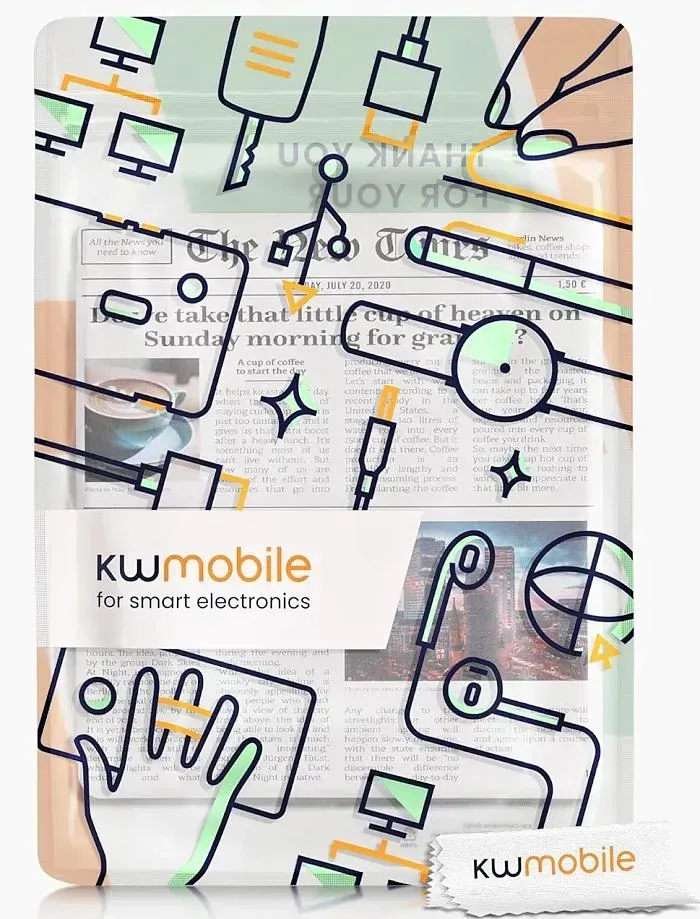 Pouzdro KW Mobile - Front Page - KW4941711 - pro Amazon Kindle Oasis 2 / 3 - vícebarevné