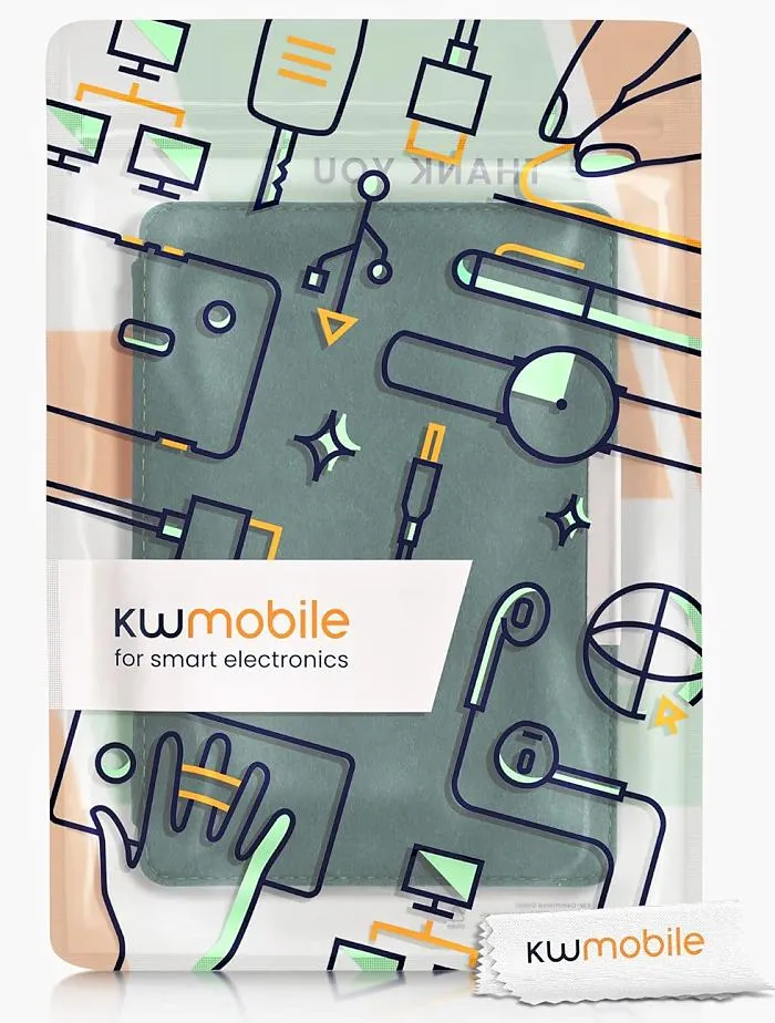 Pouzdro KW Mobile Felt Fabric - KW3434578 - pro Amazon Kindle Paperwhite 1/2/3 - zelené