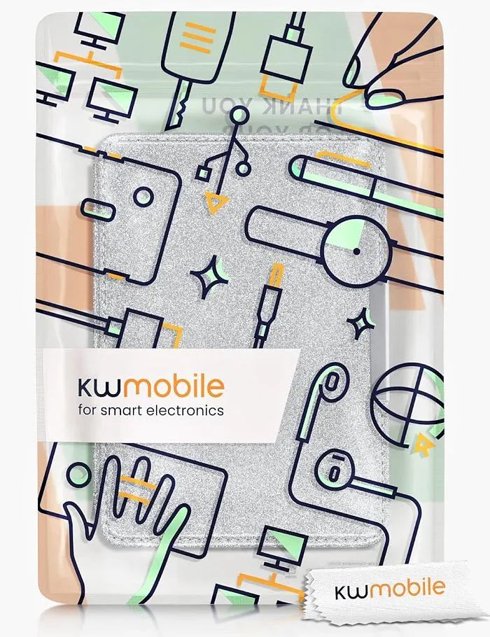 Pouzdro KW Mobile - Glitter Uniform - KW4556940 - pro Amazon Kindle Paperwhite 1/2/3 - vícebarevné