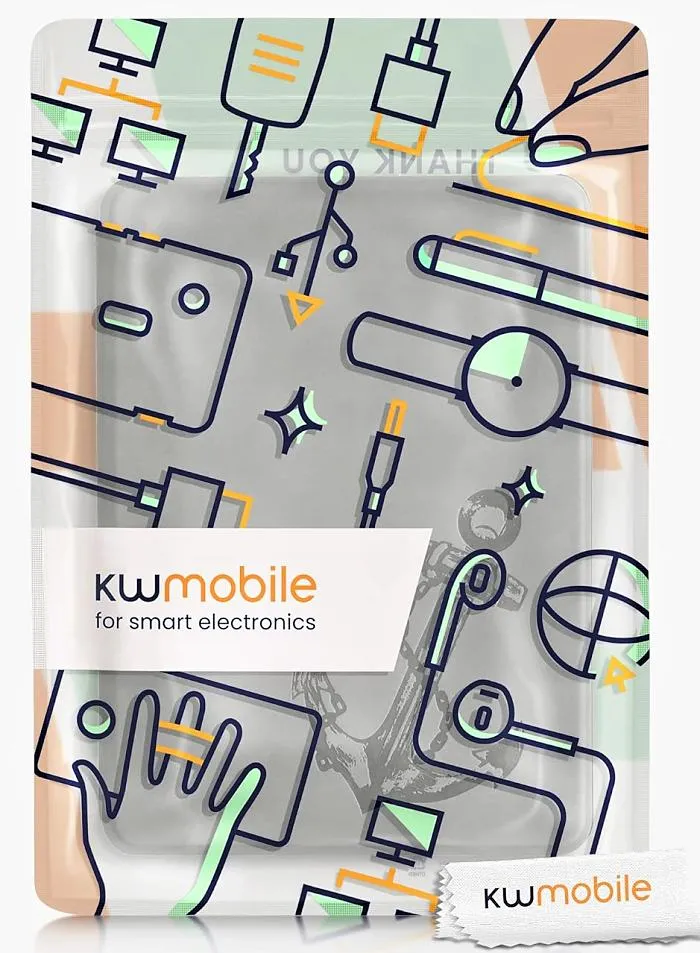 Pouzdro KW Mobile - Vintage Anchor -  KW5625709 - pro Amazon Kindle Paperwhite 5 (2021) - šedé