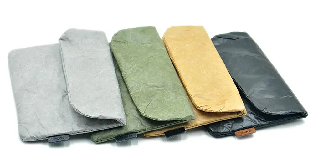 Univerzální nepromokavé pouzdro na čtečky - Quoko Q20-GR - tyvekové pouzdro pro všechny čtečky knih - zelené, magnetické zavírání