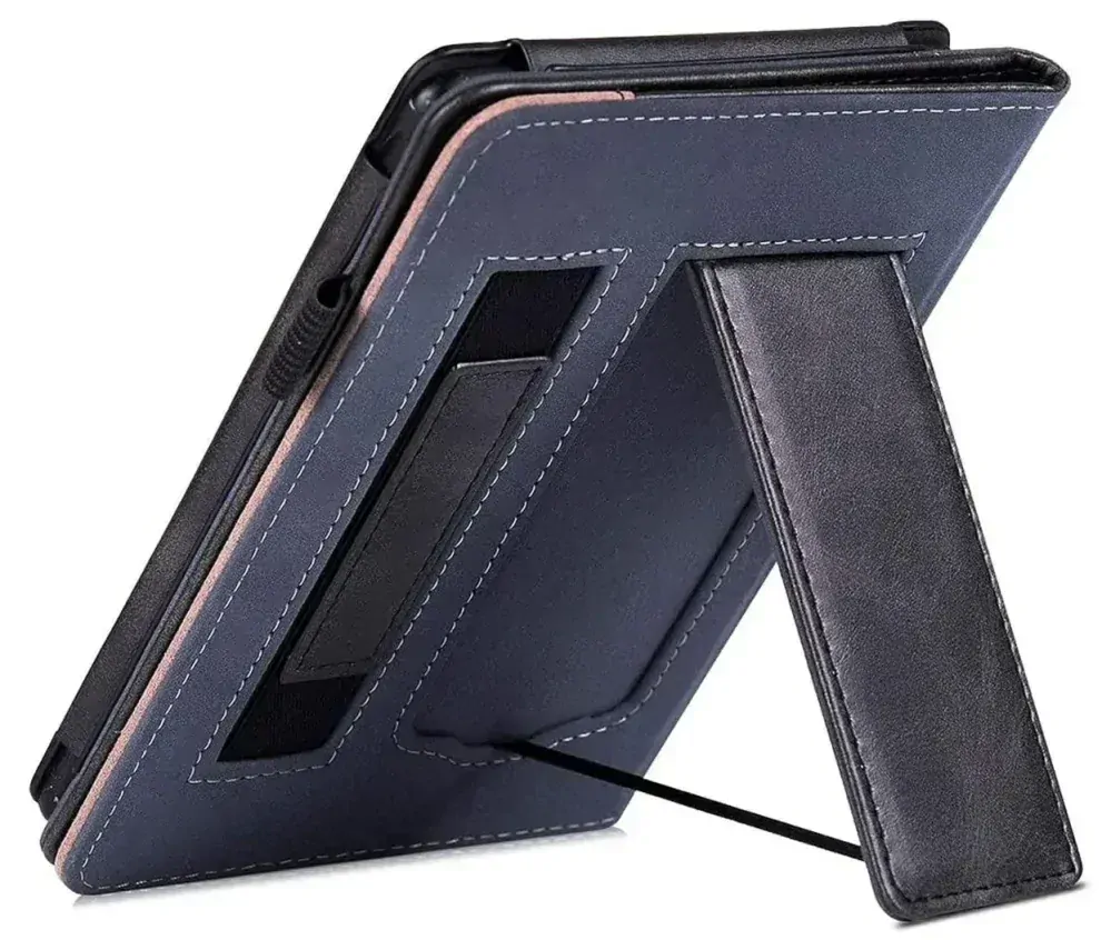 Fortress FT4024 Premium - pouzdro se stojánkem pro Amazon Kindle Paperwhite 5 (2021) - černé/šedé, magnet, AutoSleep