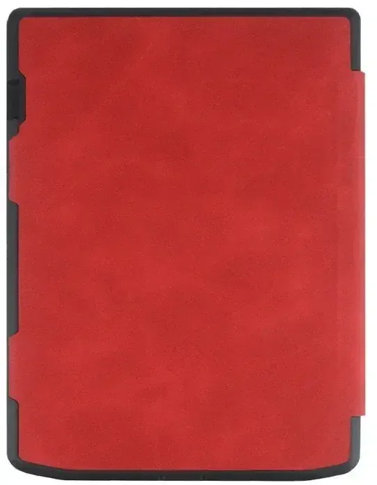 Pouzdro Durable Lock DL4042, obal na Pocketbook 743G InkPad 4 a Pocketbook 743C InkPad Color (2/3) - červené, magnetické zavírání, AutoSleep