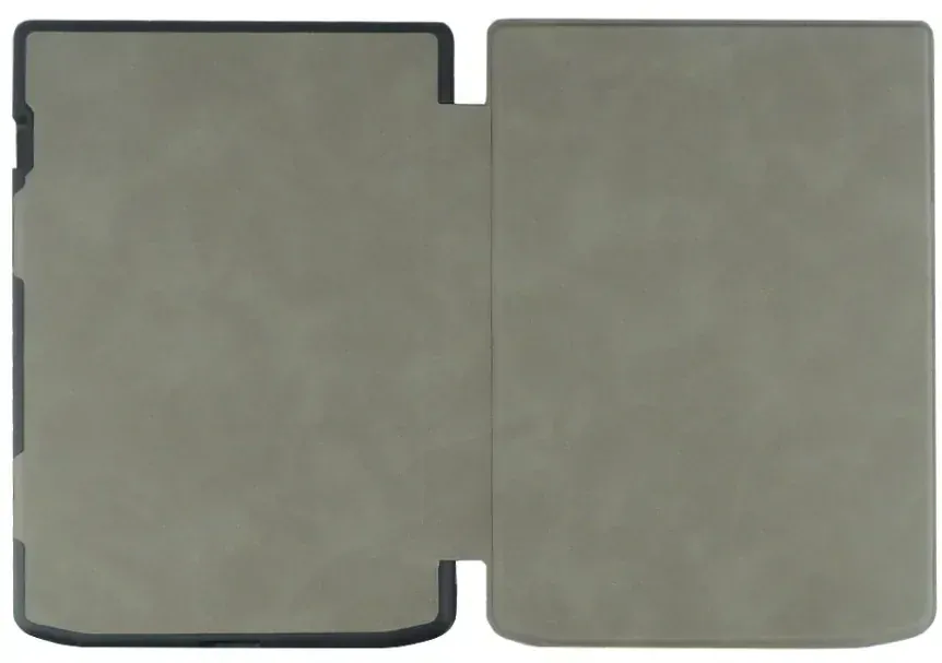 Pouzdro Durable Lock DL4046, obal na Pocketbook 743G InkPad 4 a Pocketbook 743C InkPad Color (2/3) - šedé, magnetické zavírání, AutoSleep