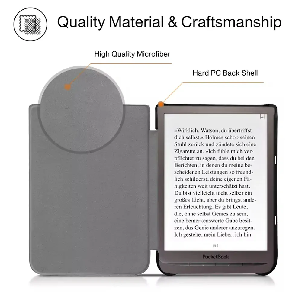 ARMORI TRIMER T017, pouzdro pro Pocketbook 740 InkPad 3 - motiv Fairy