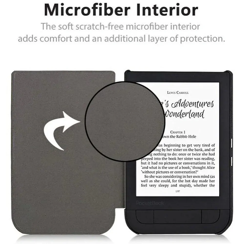 ARMORI TRIMER T033 - pouzdro pro Pocketbook 631 Touch HD - motiv Paris