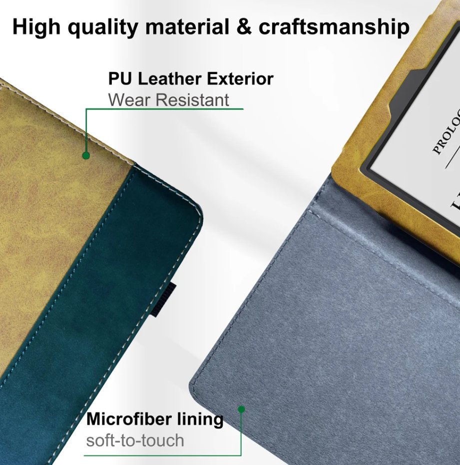 Armori Cutter C088 - univerzální pouzdro pro čtečky Amazon Kindle - Brown/Blue - hnědá, modrá