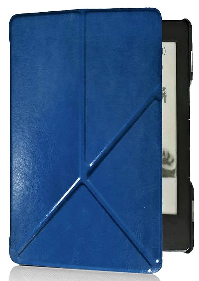 ARMORI STANDER S099, pouzdro se stojánkem Origami pro Amazon Kindle 4/5 - tmavě modré