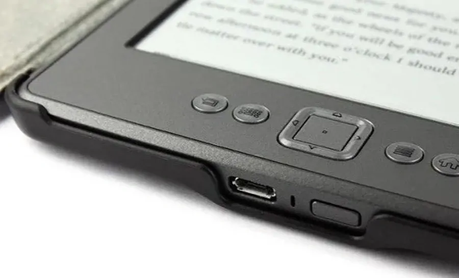 ARMORI STANDER S102, pouzdro se stojánkem Origami pro Amazon Kindle 4/5 - zlaté