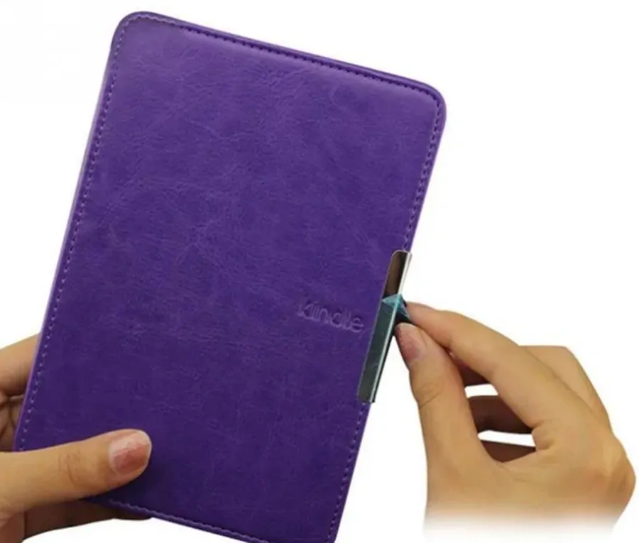 Premium Durable Lock PDL-106, obal na Amazon Kindle Paperwhite 1/2/3 - kapsa, fialový