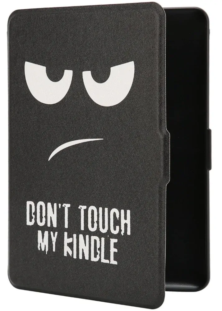 Armori Trimer T122, pouzdro pro Amazon Kindle Paperwhite 1/2/3 - magnetické zavírání, AutoSleep, motiv Dont Touch