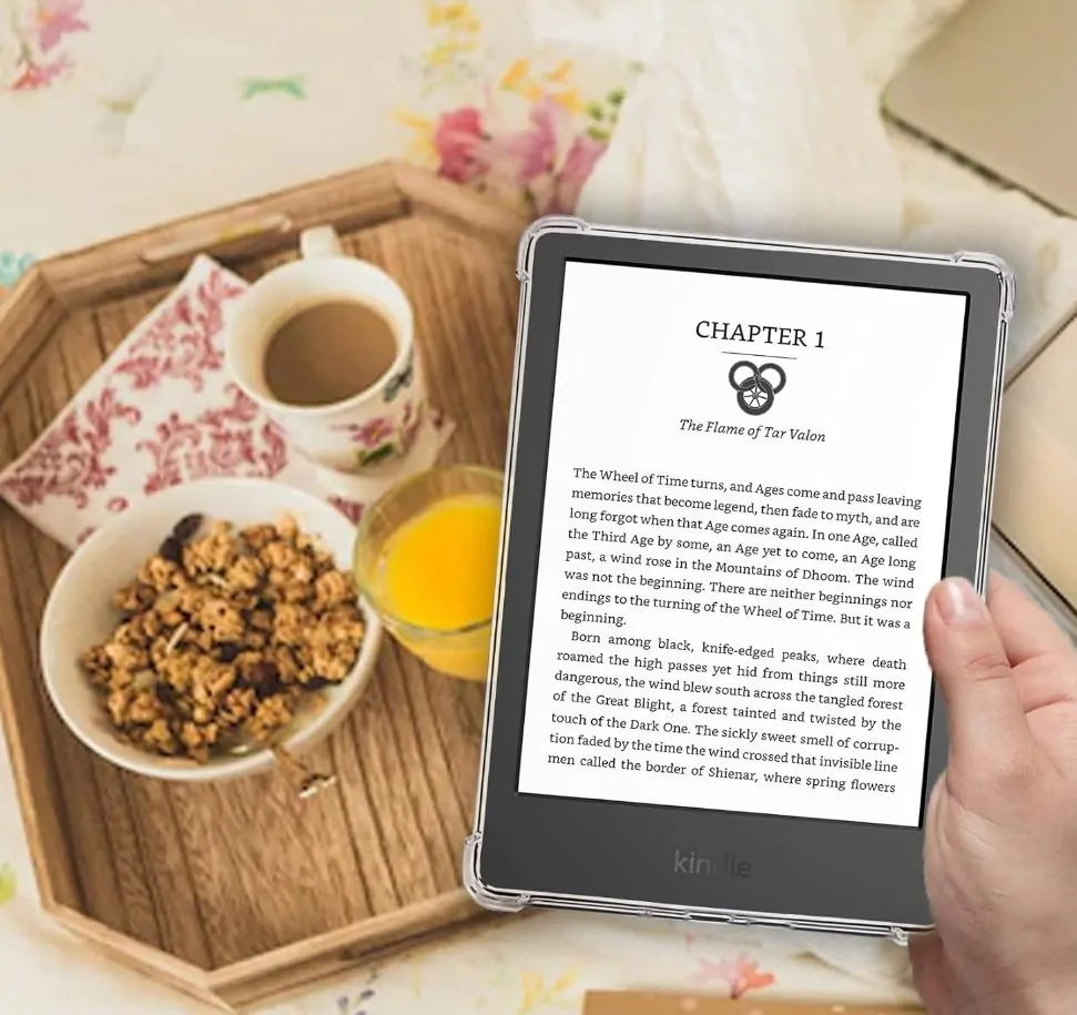 Armori Siliconer S132 - Pouzdro TPU Silicone - pro Amazon Kindle 2022 - silikonové, průhledné